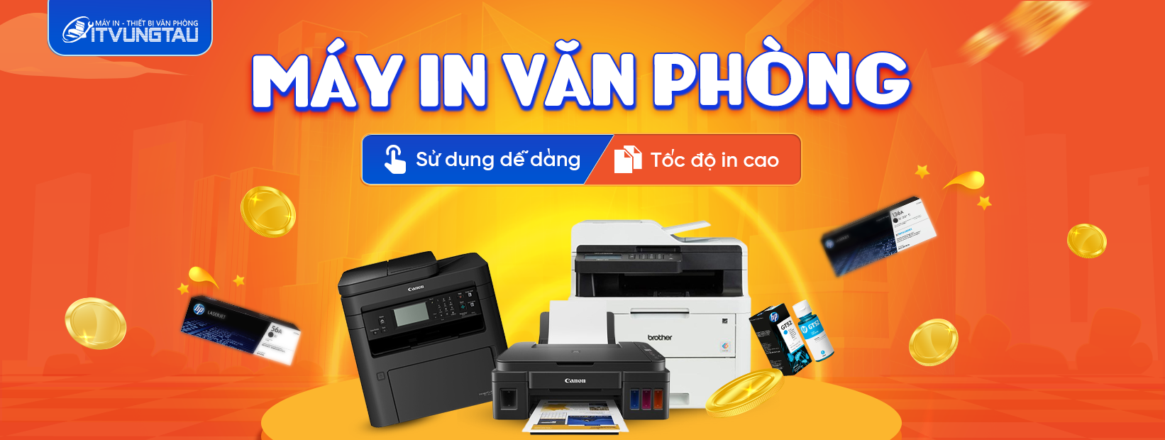 Địa chỉ mua Máy in chính hãng uy tín tại Vũng Tàu