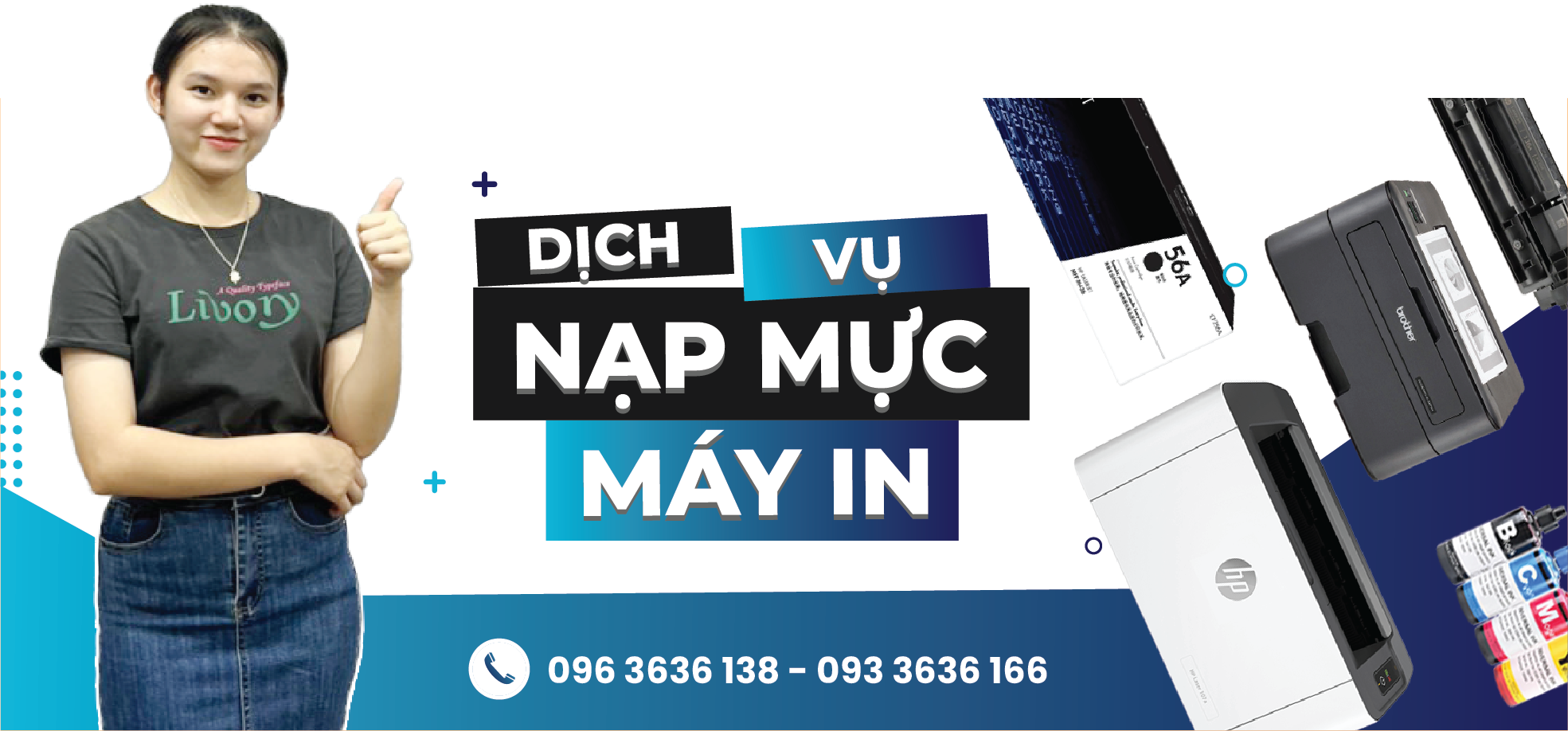 Dịch vụ nạp mực máy in tại Vũng Tàu