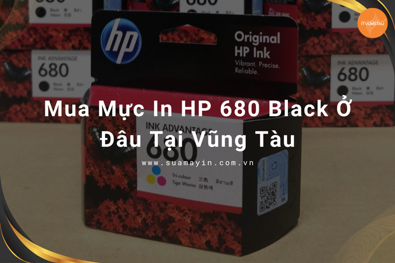 Mua Mực In HP 680 Black Ở Đâu Tại Vũng Tàu
